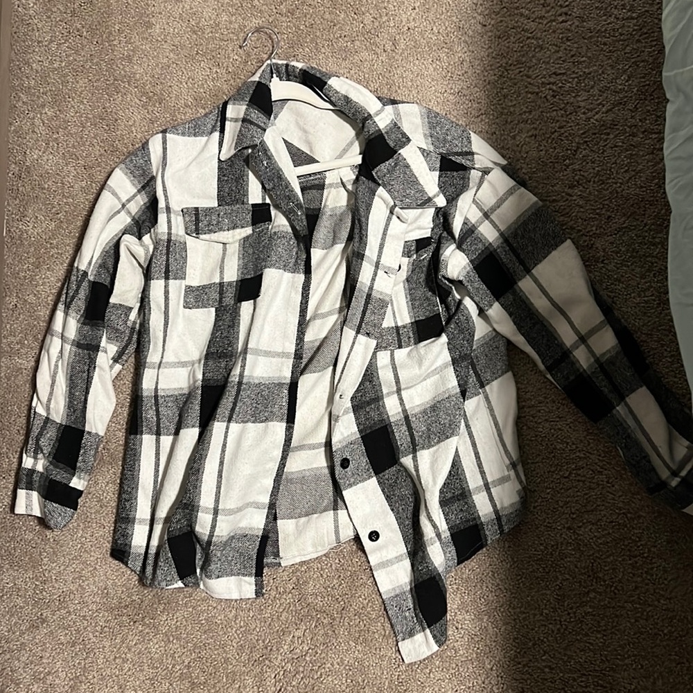 Black & White Flannel